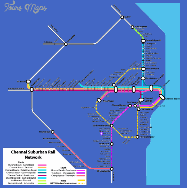 Chennai Subway Map
