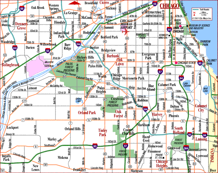 Chicago Subway Map