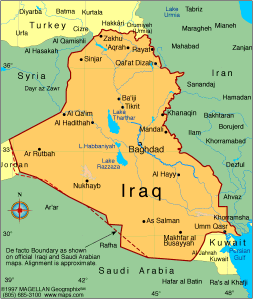 Iraq Map