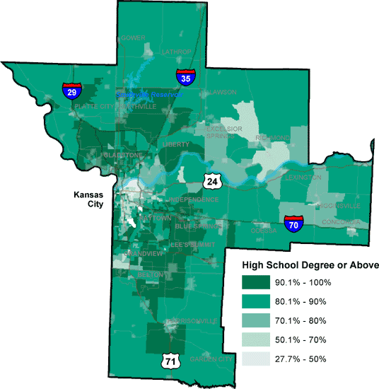 Kansas City Metro Map