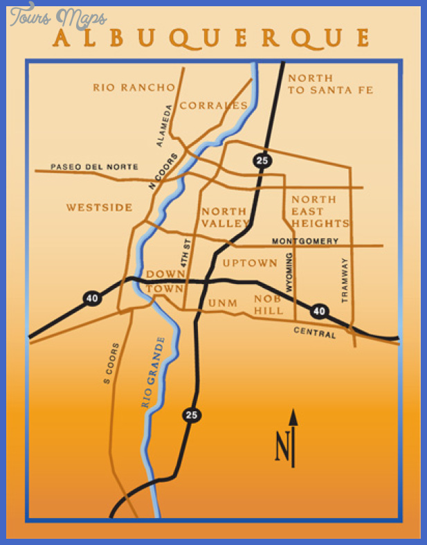 Albuquerque Map