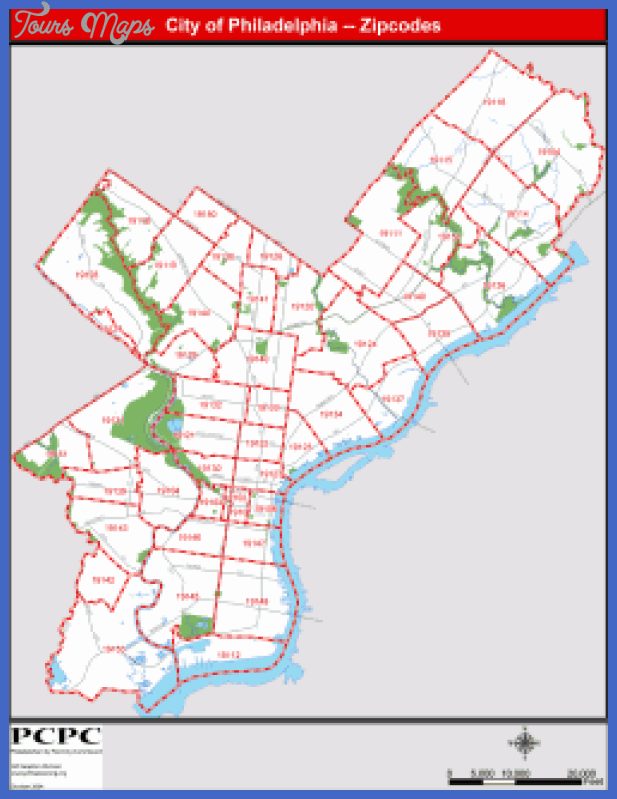 Downtown Philadelphia Zip Code Map United States Map