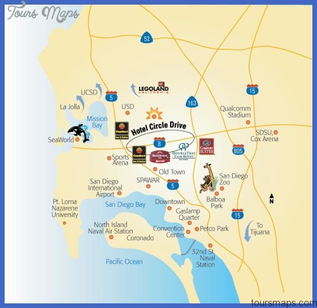 Anaheim Map Tourist Attractions