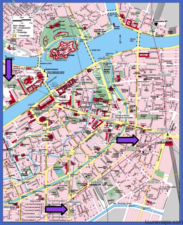 St. Petersburg Map