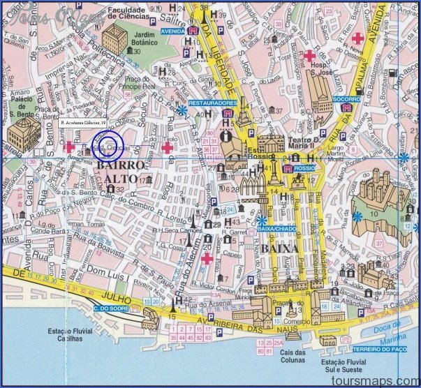 Lisbon Map