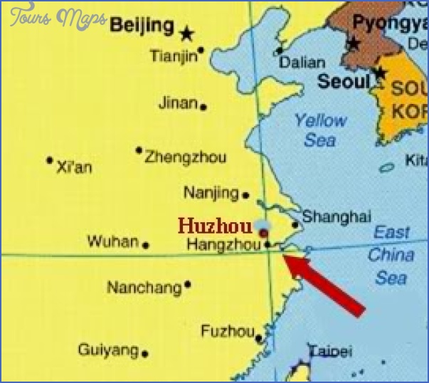 Huzhou Map