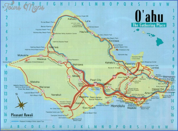 Oahu Map