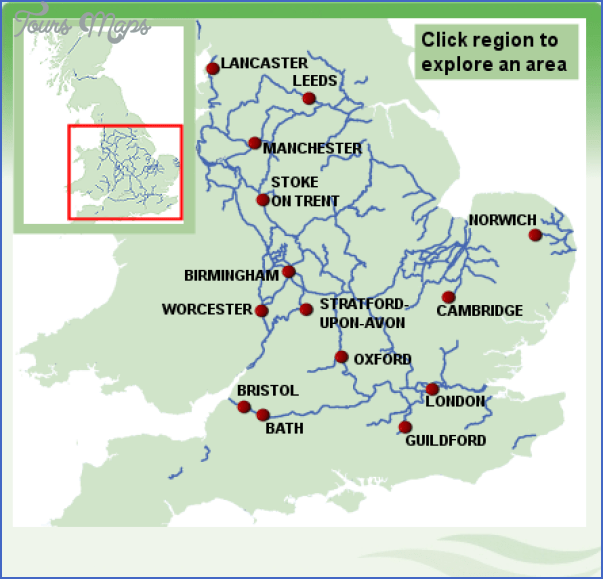 Uk Canal Network Map