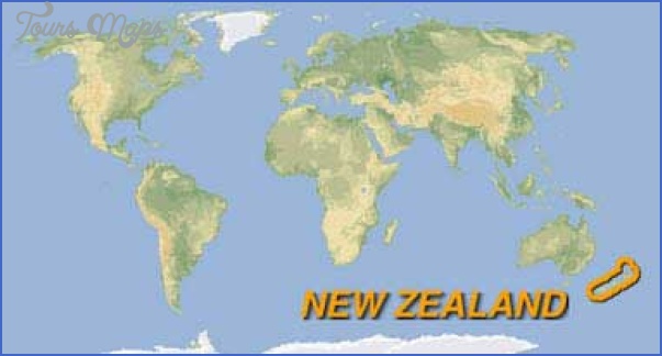 New Zealand Located In World Map Where Is New Zealand Located On The World Map