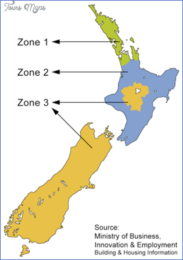 New Zealand Climate Map