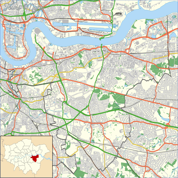 Greenwich Map