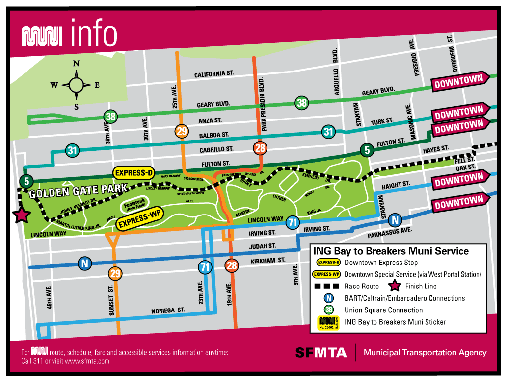 HAIGHT ASHBURY MAP SAN FRANCISCO