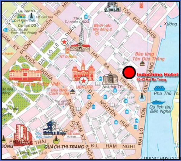 Map of Hoi An Vietnam