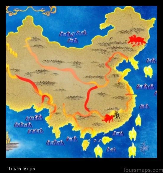 China Map A Visual Journey Through the Land of the Dragon