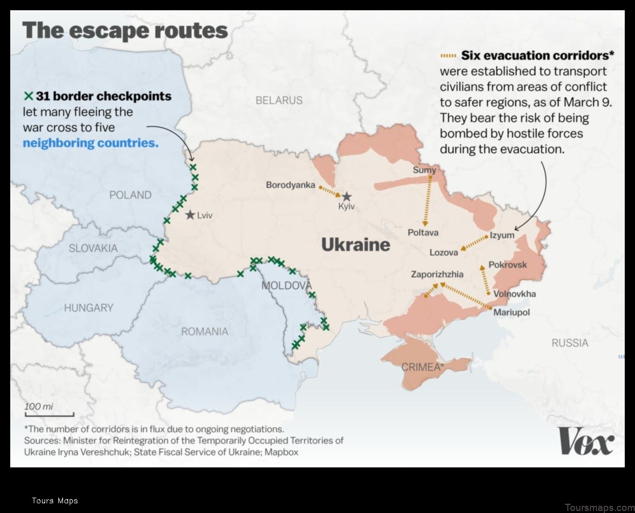 A Cartographic Journey Through Ukraine