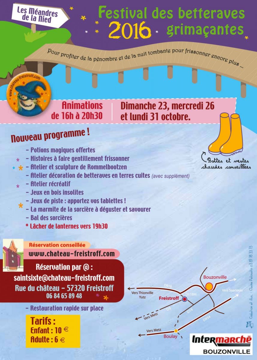 Halloween au Château Saint Sixte à Freistroff 2016