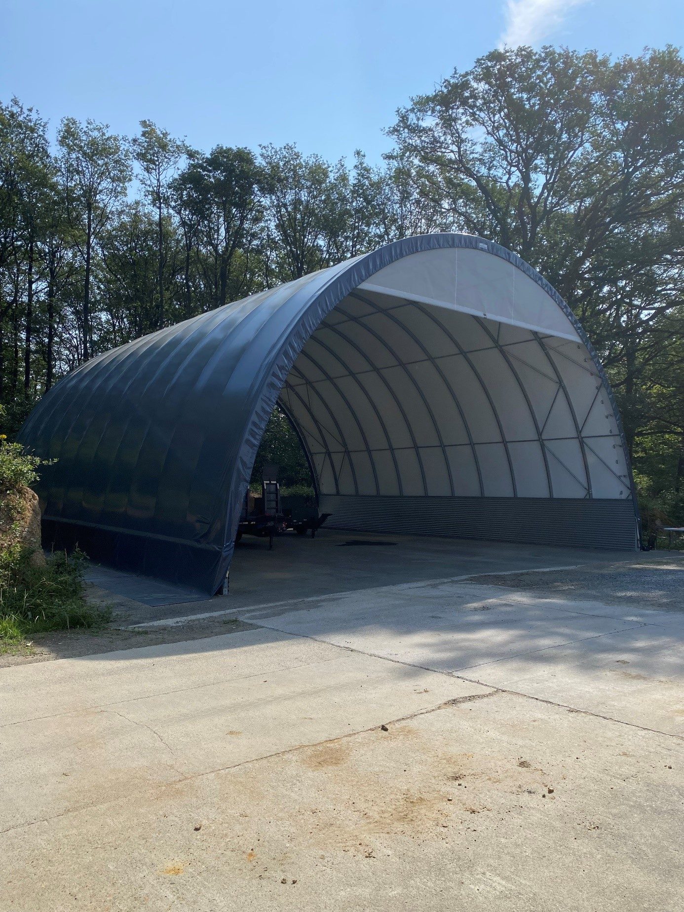 Military storage tunnel Shelterall