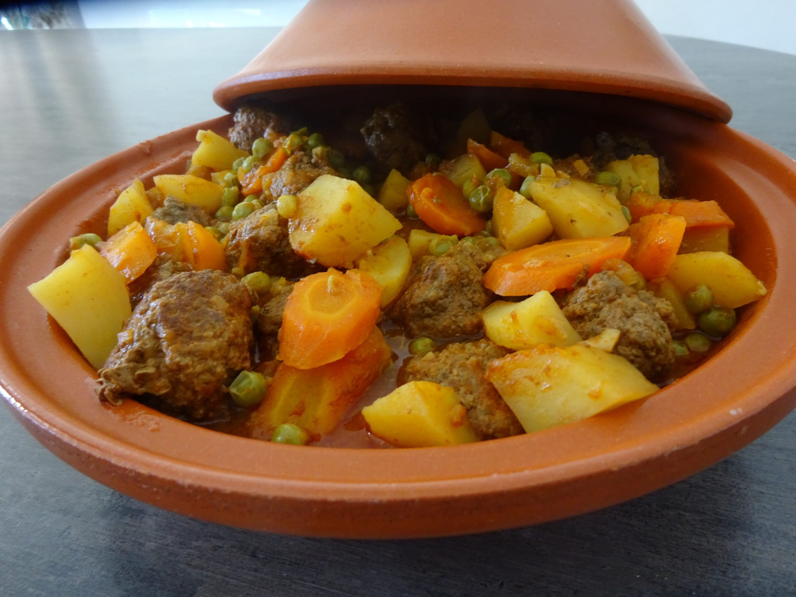 Tajine de kefta aux petits pois Tout simplement bon