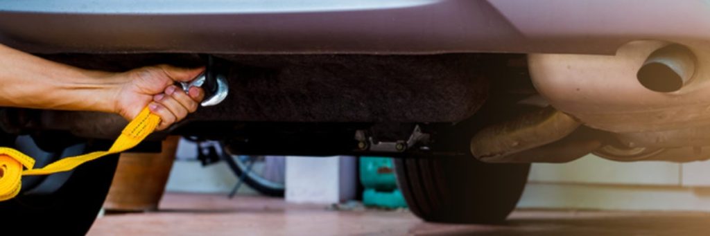 How to Tow a Car without Tow Hooks