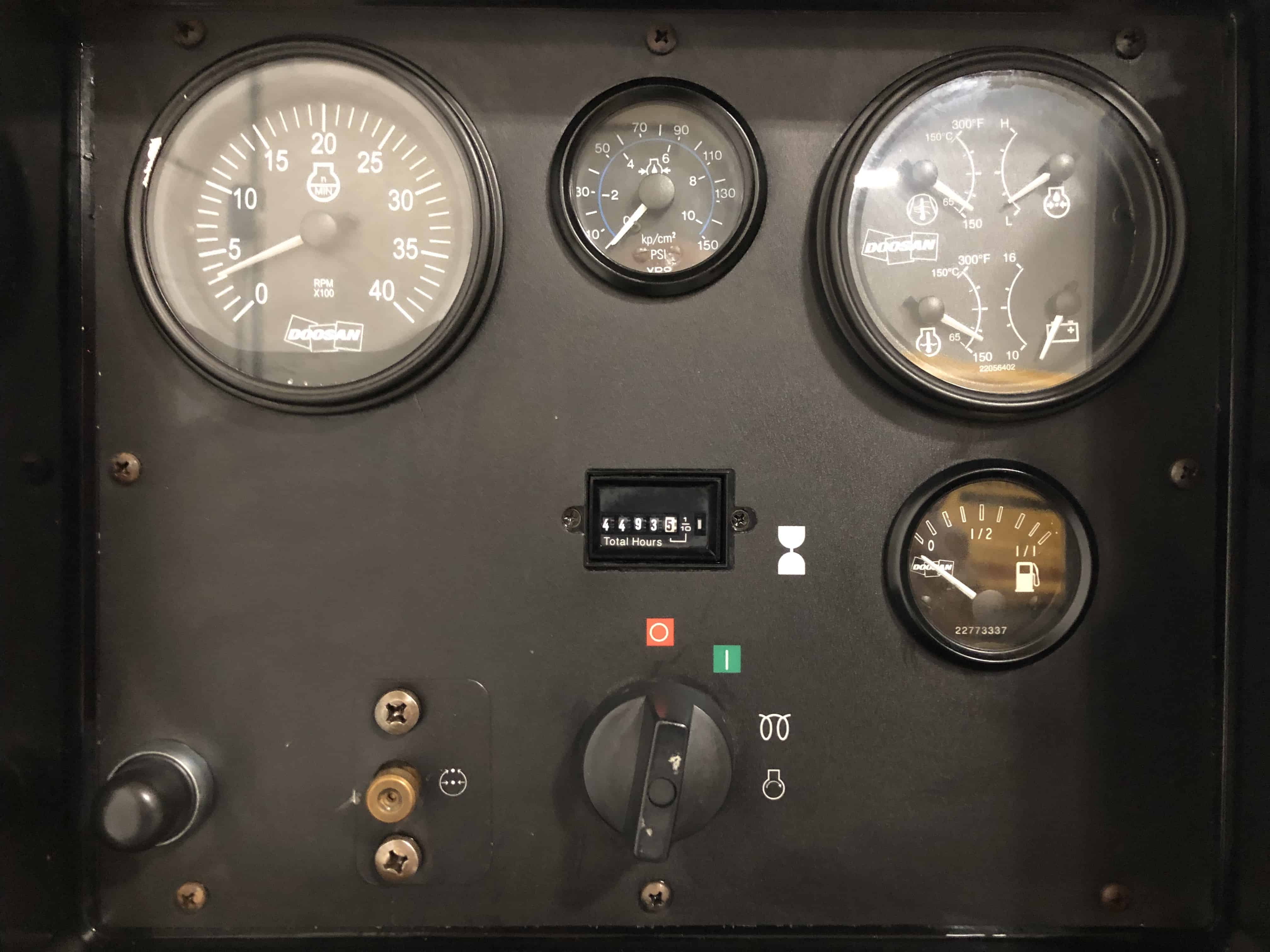 Doosan P250 Air Compressor For Sale Used 2014 Diesel Towable Tools