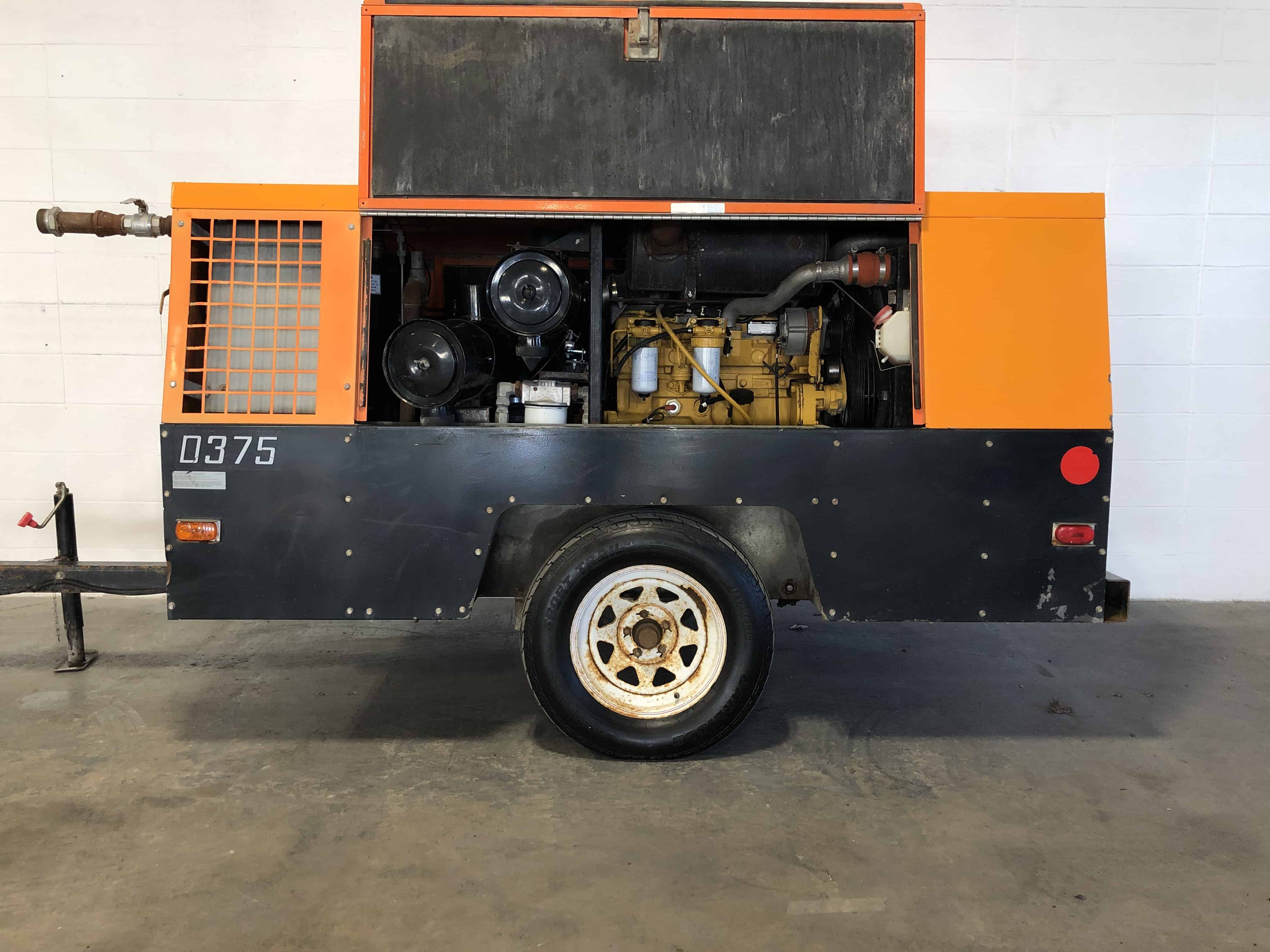 Sullivan Palatek D375 For Sale Portable Air Compressor Towable Tools