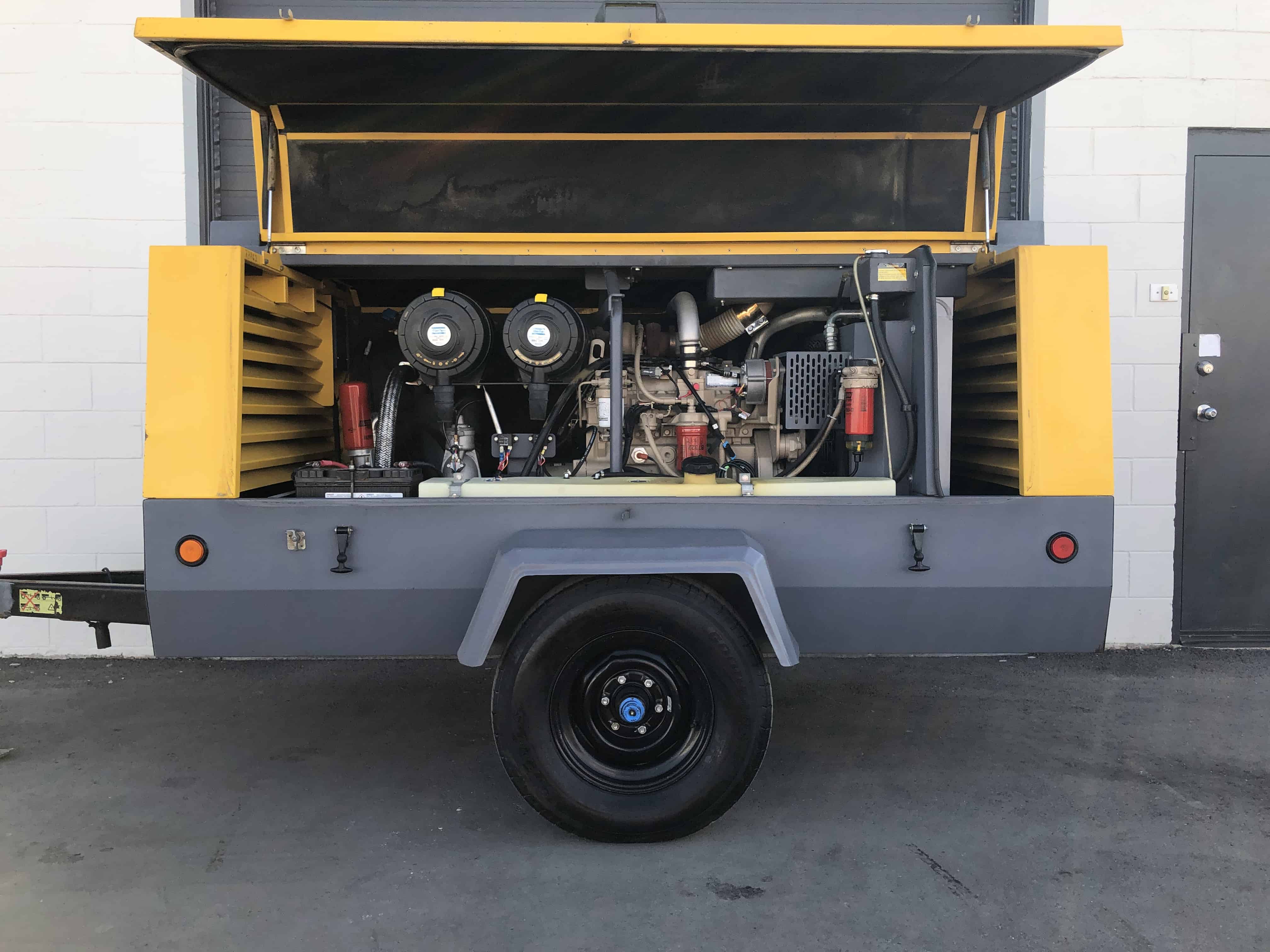 Atlas Copco XATS 375 JD6 T3 For Sale Tier 3 Compressor Towable Tools