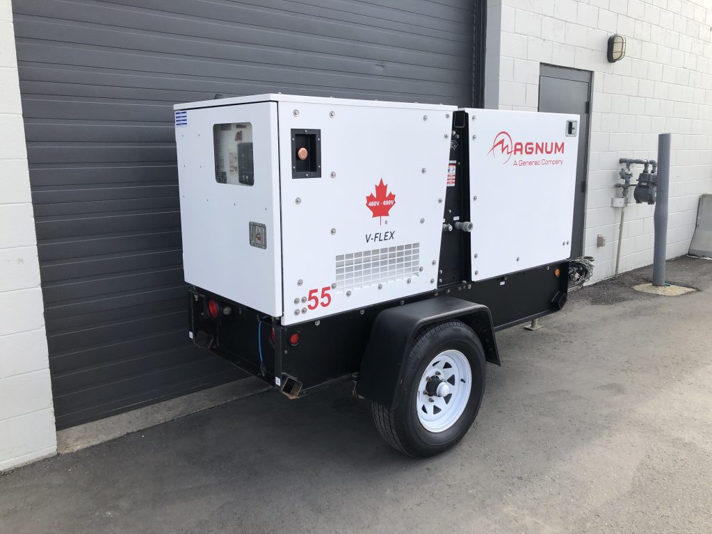Magnum Generac MMG55 45KW Diesel Generator For Sale Towable Tools