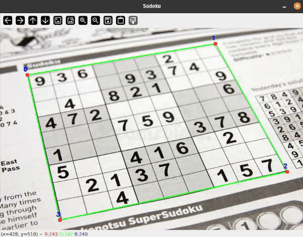 Classical Computer Vision and Perspective Transformation for Sudoku Extraction Classical Computer Vision and Perspective Transformation for Sudoku Extraction