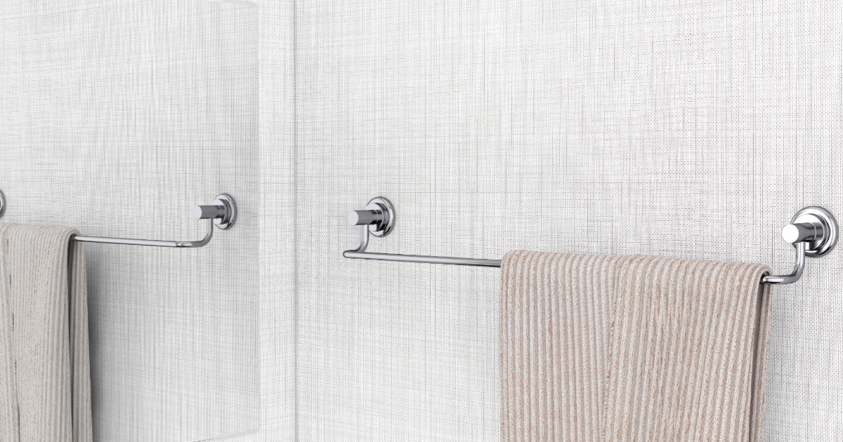 Towel Bar Vs. Towel Hooks Towels Edition