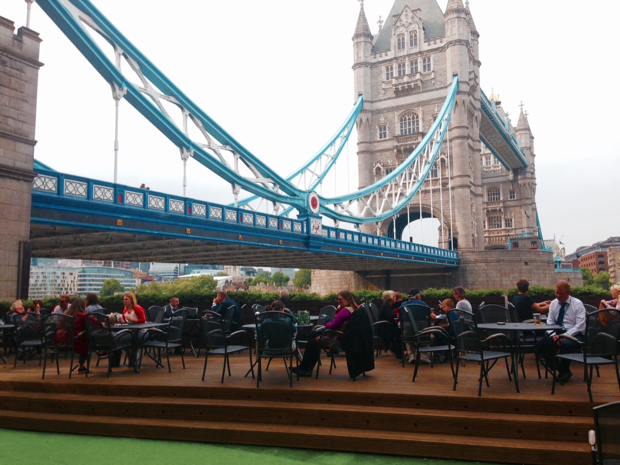A Gem of a Bar. Located in Tower Bridge south of the river