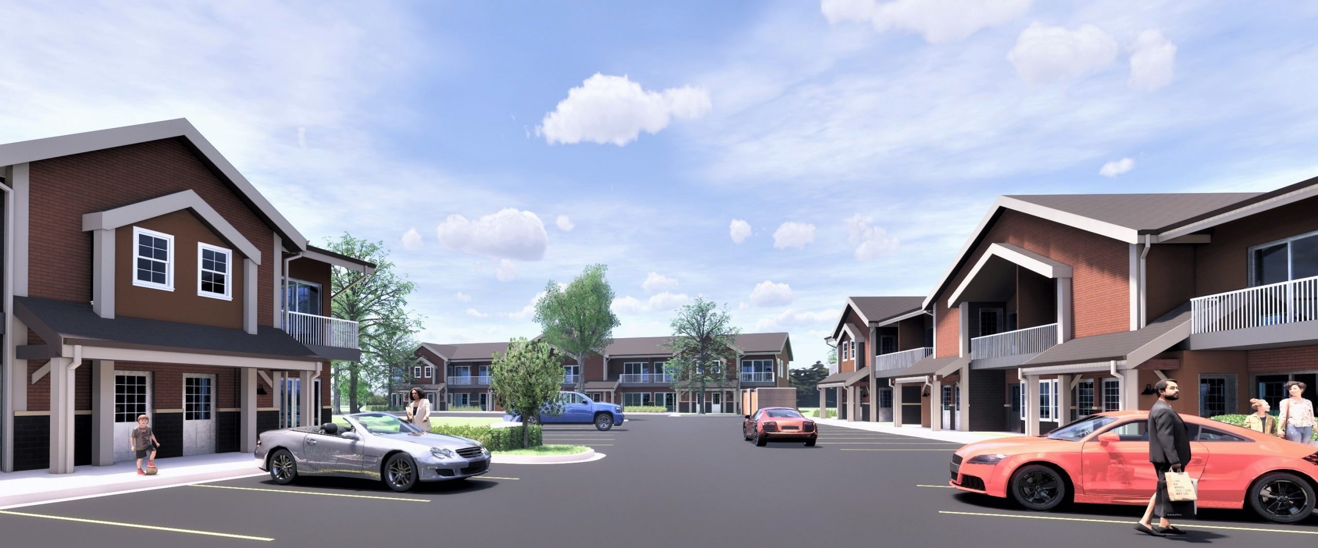 Grass Lake Crossing Luxury Apartments Tower Drive Development Inc.