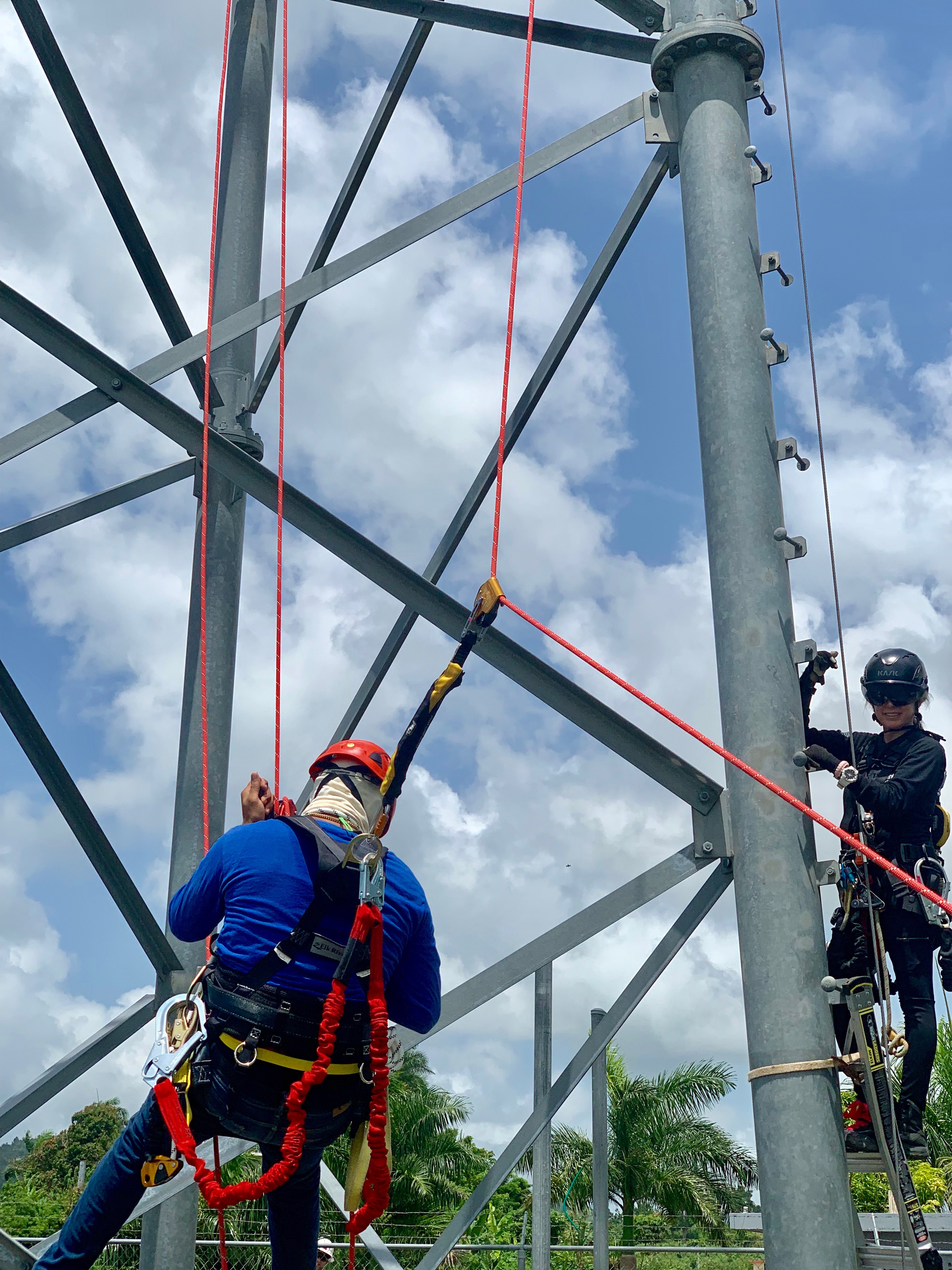 Puerto Climber training 07 Tower Safety Training