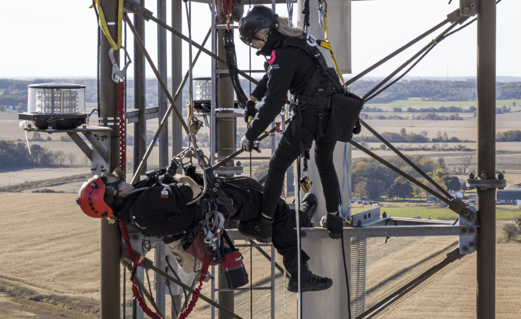 Cell Tower safety, tower safety courses, Tower Rescue Training