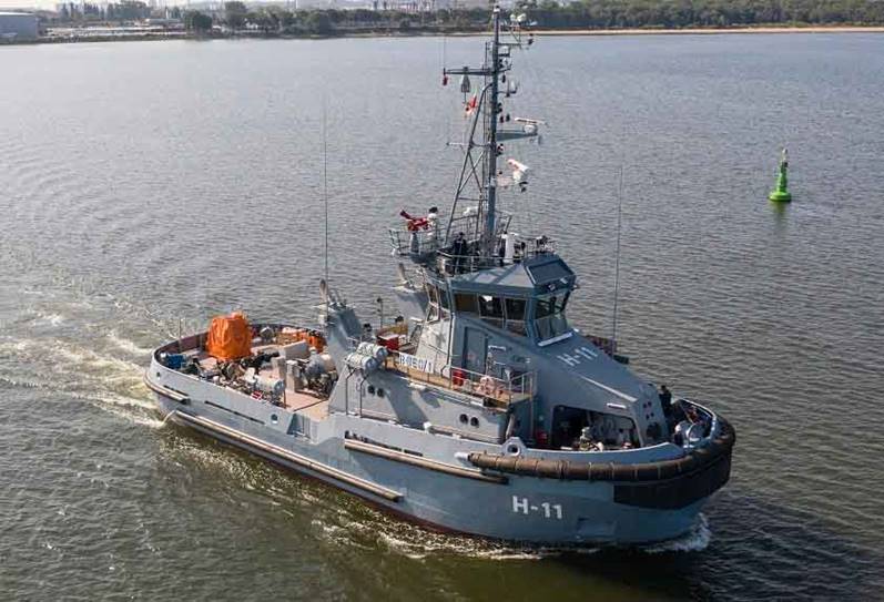 Bolko first of six tugboats for the Polish Navy Towingline
