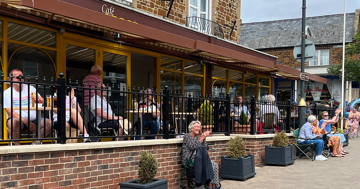 'Winging it' at the Spinney