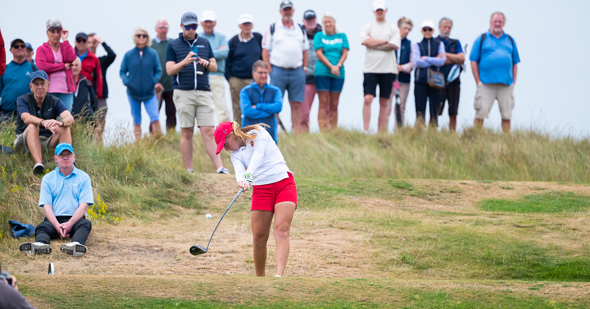 Sensational Jessica Baker wins the Women’s Amateur Golf Championships