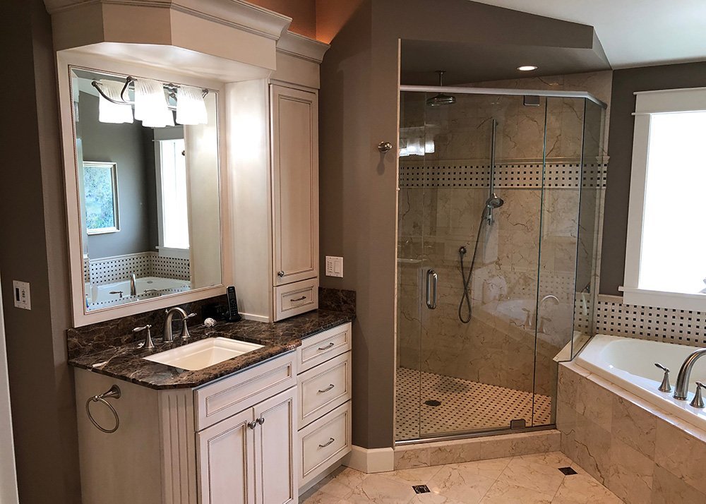 Custom Shoreline Home Bathroom Remodeling