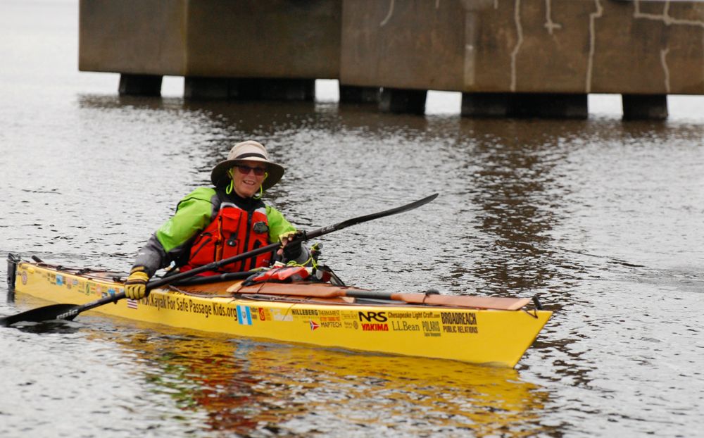 Grandmother Kayak Voyager The Shipping News Oriental NC