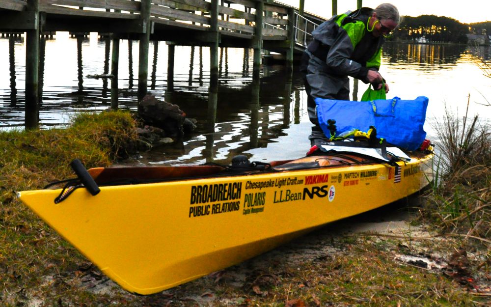 Grandmother Kayak Voyager The Shipping News Oriental NC