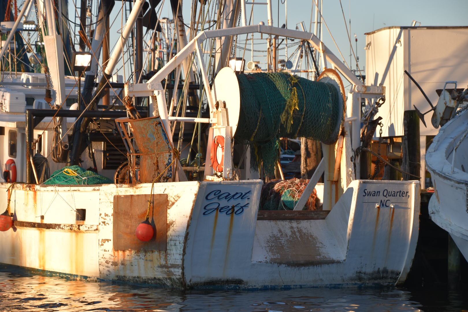 Wooden Trawlers At Rest