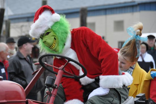 Grinch Steals Limelight In Spirit of Christmas Parade