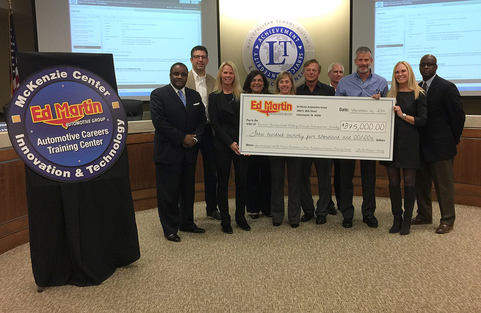 Ed Martin Automotive Buys Naming Rights at McKenzie Towne Post