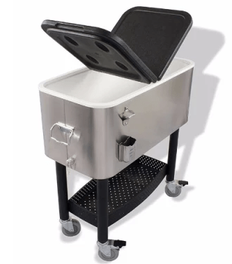 igloo maxcold island breeze 62 quart roller cooler