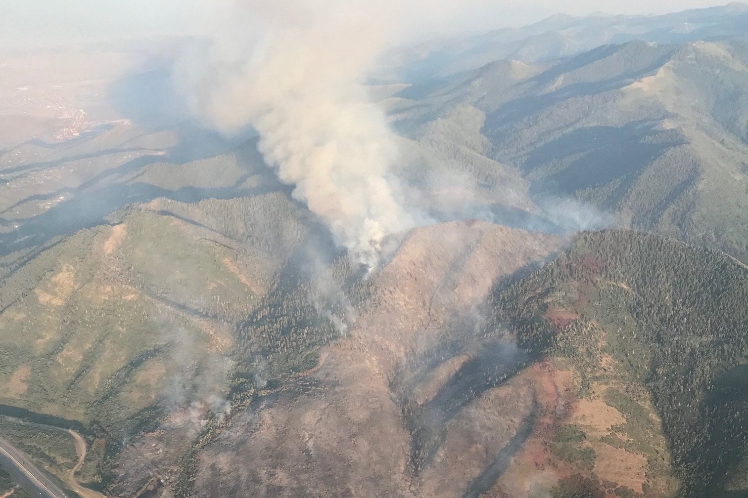 Parley's Canyon Fire now 10 contained TownLift, Park City News