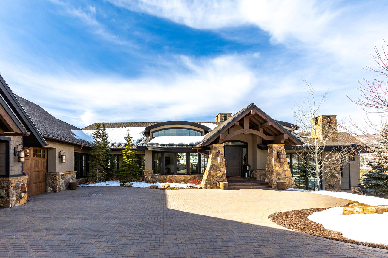 Modern Perfection in Glenwild On the Green with Ski Hill Views