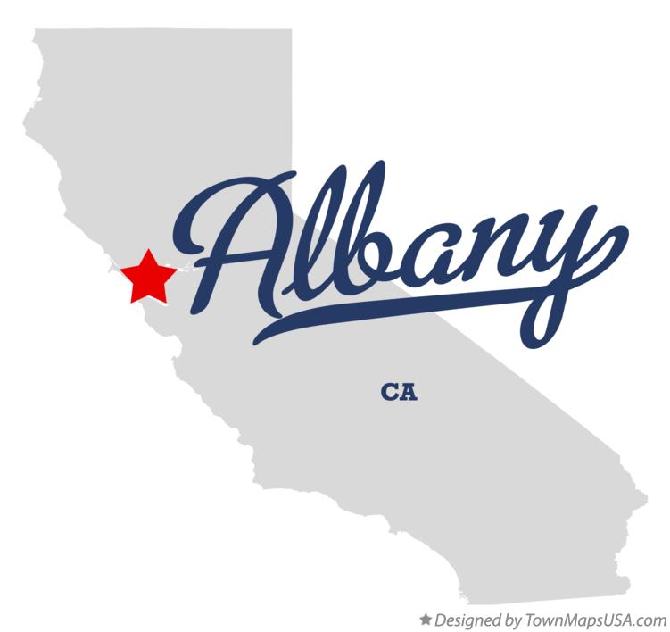 Map of Albany, CA, California