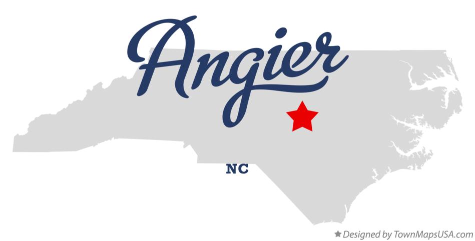 Angier Nc Map Time Zone Map