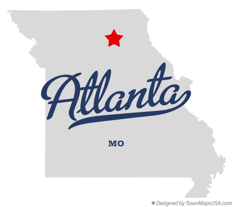 Map of Atlanta, MO, Missouri