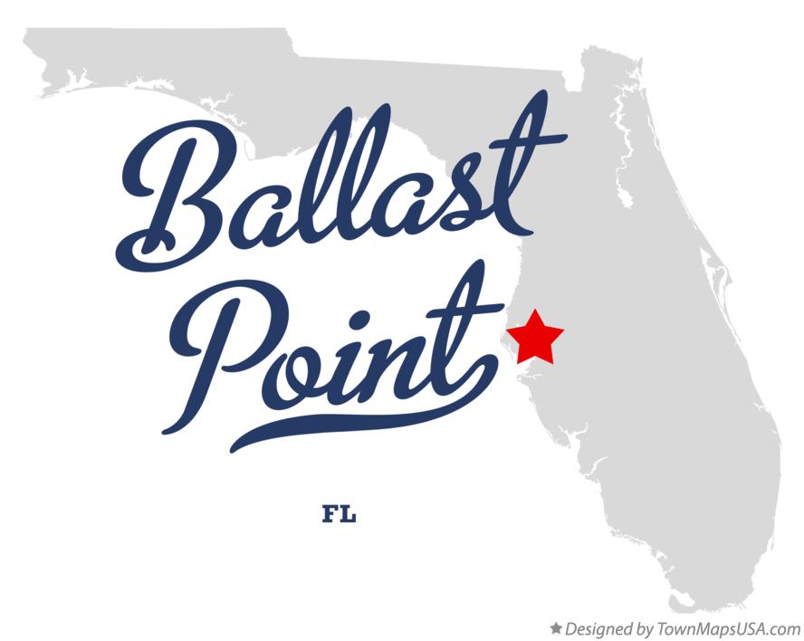 Map of Ballast Point, FL, Florida