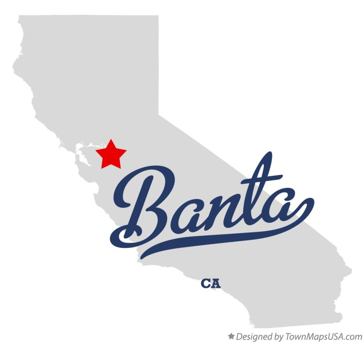 Map of Banta, CA, California